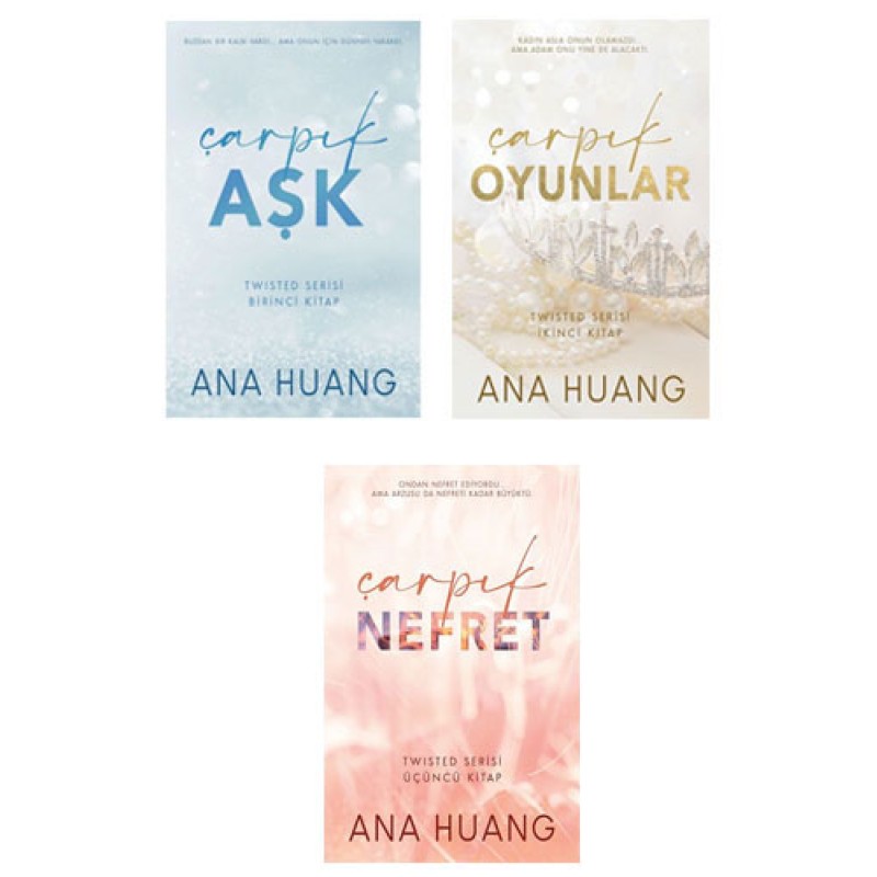 Ana Huang Seti - 3 Kitap Takım Ana Huang Seti - 3 Kitap Takım