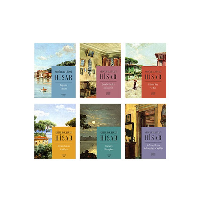 Abdülhak Şinasi Hisar Seti - 6 Kitap Takım Abdülhak Şinasi Hisar Seti - 6 Kitap Takım