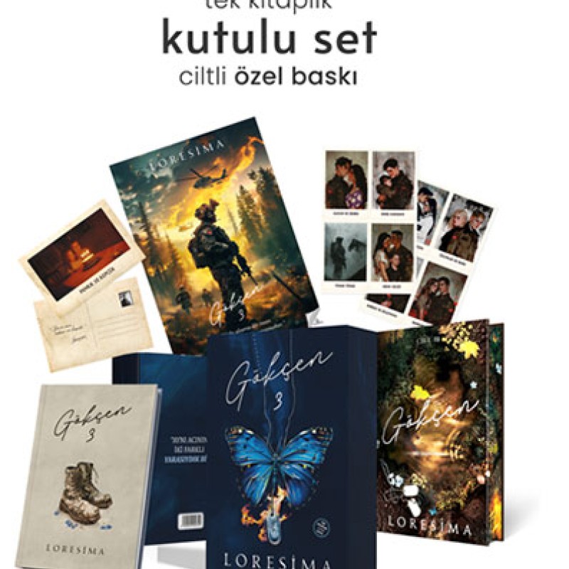 Gökçen 3 - Güz Yağmurları Hediyeli Özel Kutu (Ciltli - Özel Baskı) Gökçen 3 - Güz Yağmurları Hediyeli Özel Kutu (Ciltli - Özel Baskı)