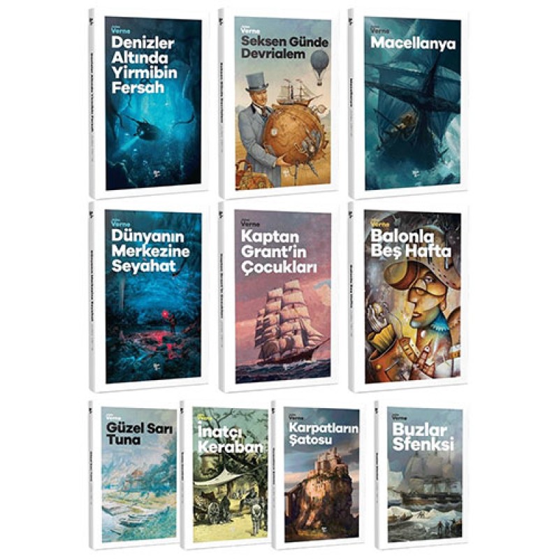 Jules Verne Seti (10 Kitap Takım) Jules Verne Seti (10 Kitap Takım)
