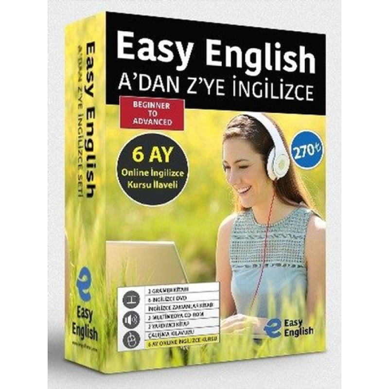 Easy English A’dan Z’ye İngilizce Eğitim Seti