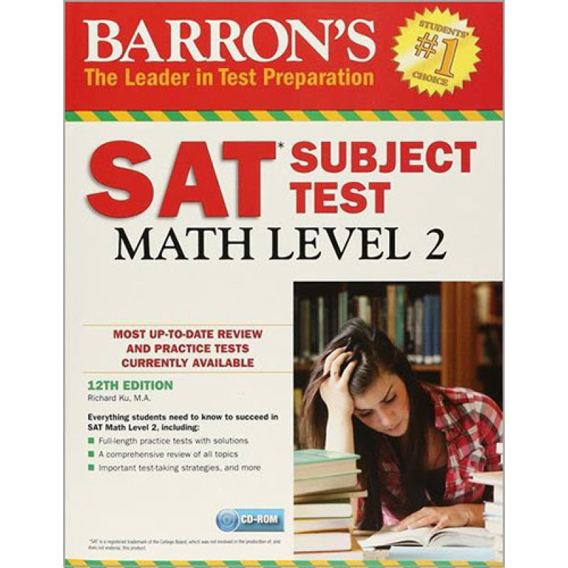 Sat Subject Test Math Level 2 (CD'li) Sat Subject Test Math Level 2 (CD'li)