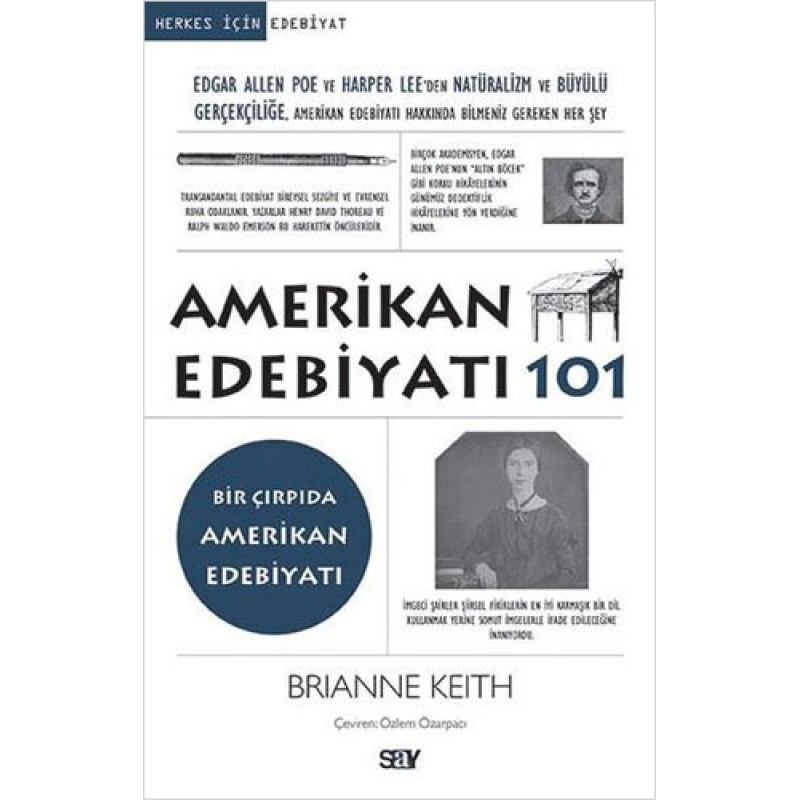 Amerikan Edebiyatı 101 Amerikan Edebiyatı 101