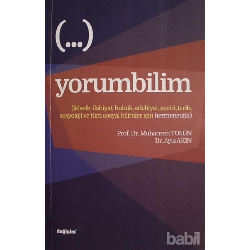 Yorumbilim Yorumbilim
