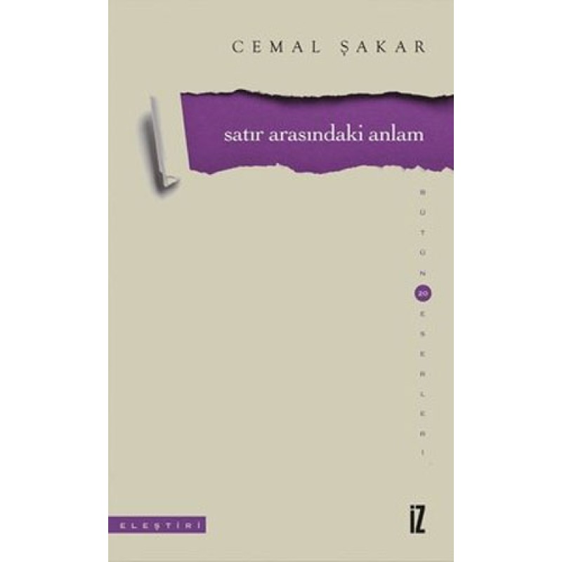 Satır Arasındaki Anlam Satır Arasındaki Anlam