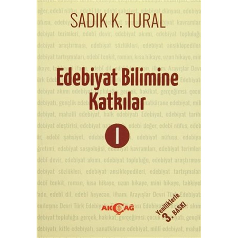 Edebiyat Bilimine Katkılar 1