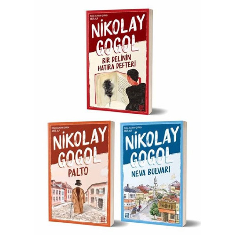Nikolay Gogol Seti - 3 Kitap Takım Nikolay Gogol Seti - 3 Kitap Takım