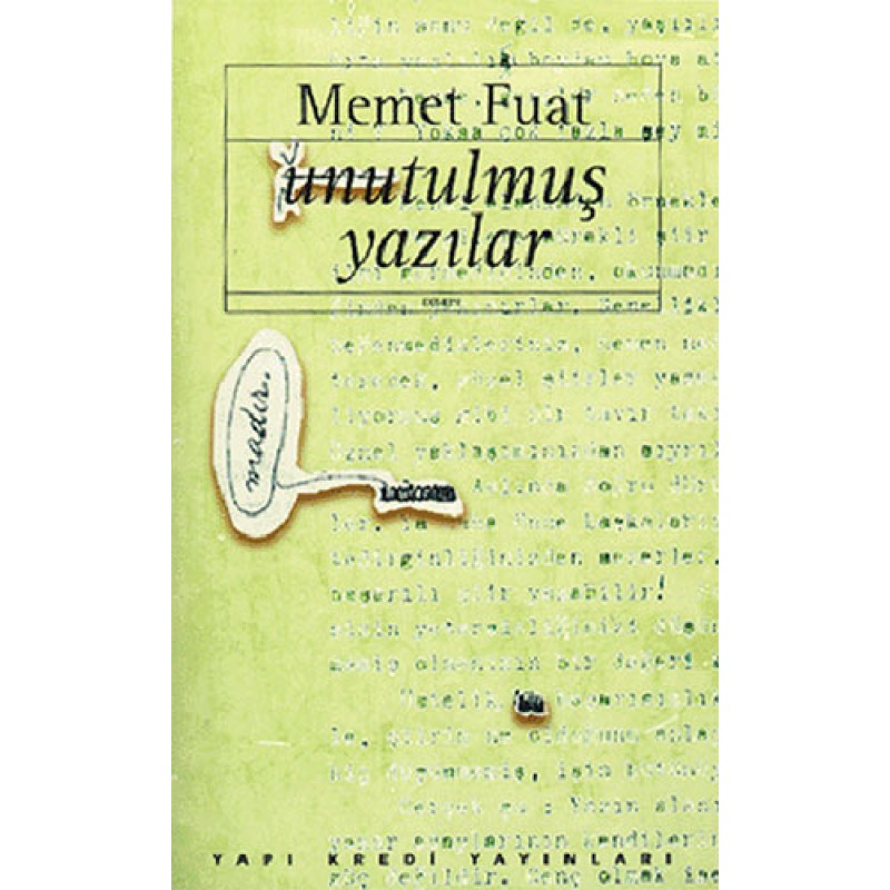 Unutulmuş Yazılar