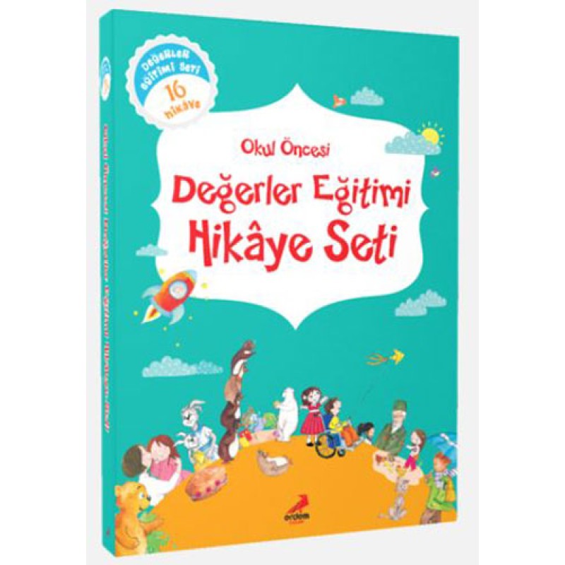 Okul Öncesi Değerler Eğitimi Hikaye Seti - 16 Kitap Takım Okul Öncesi Değerler Eğitimi Hikaye Seti - 16 Kitap Takım